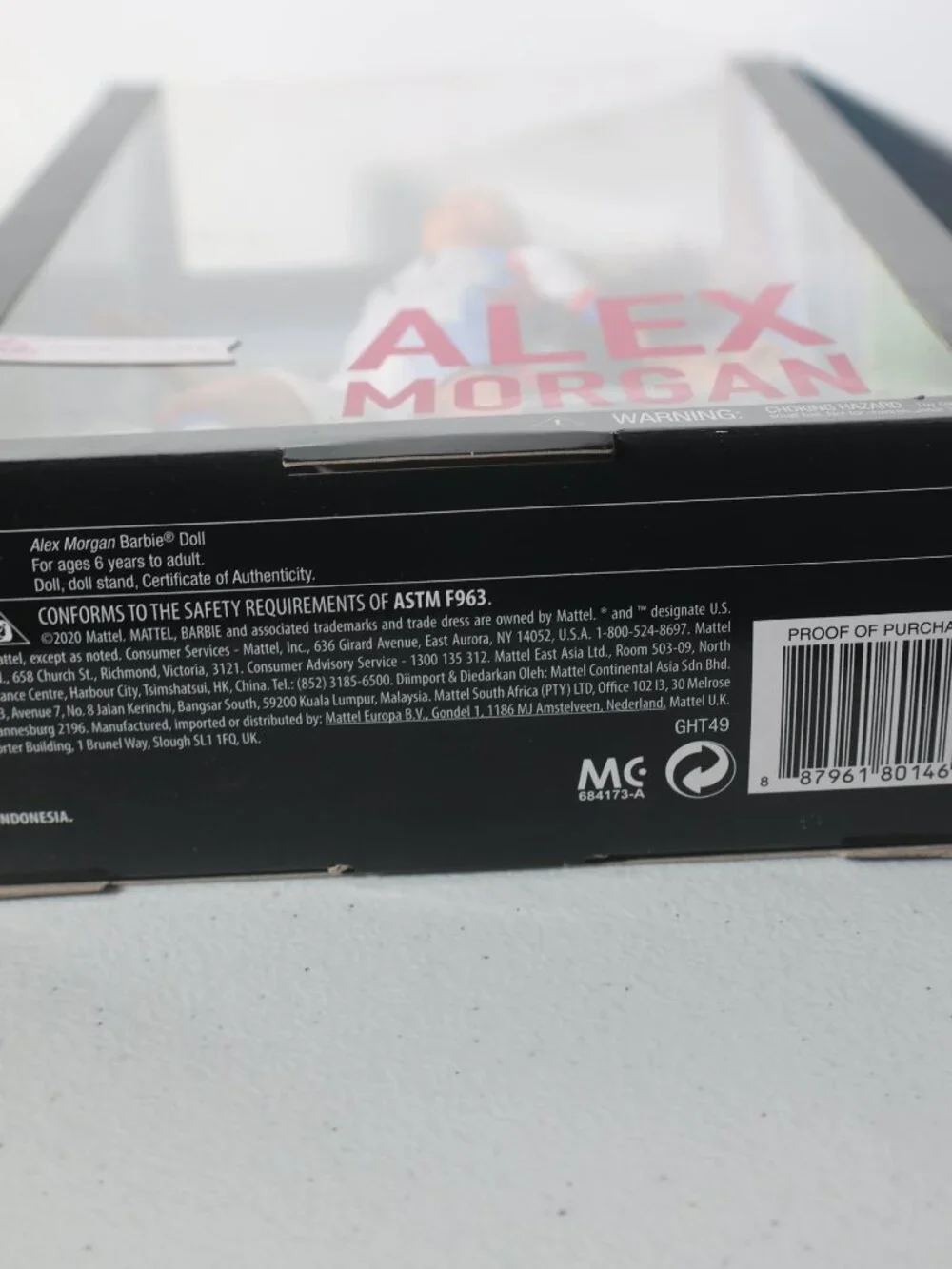 Barbie package as
